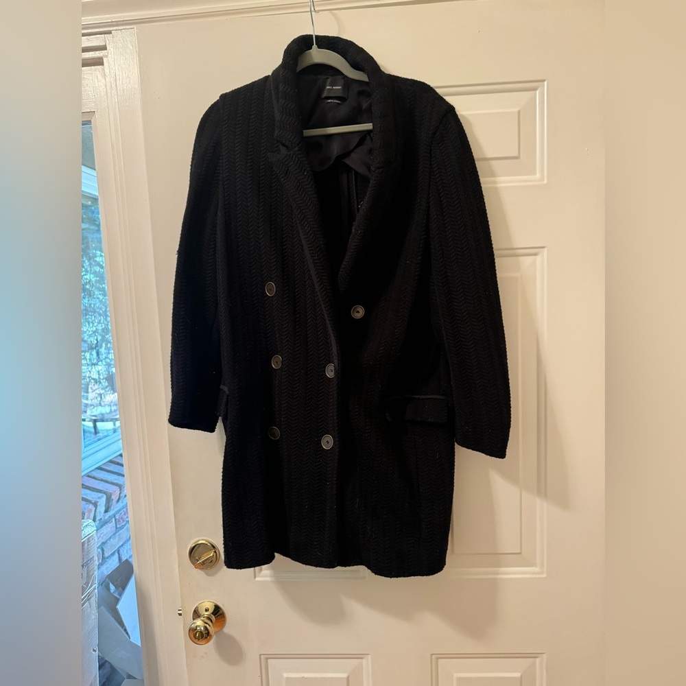 Isabel Marant Black Woven Jacket